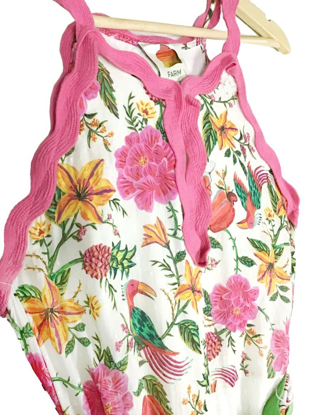 Farm Rio Rent Toucans Garden Maxi Dress - Picture 6 of 16